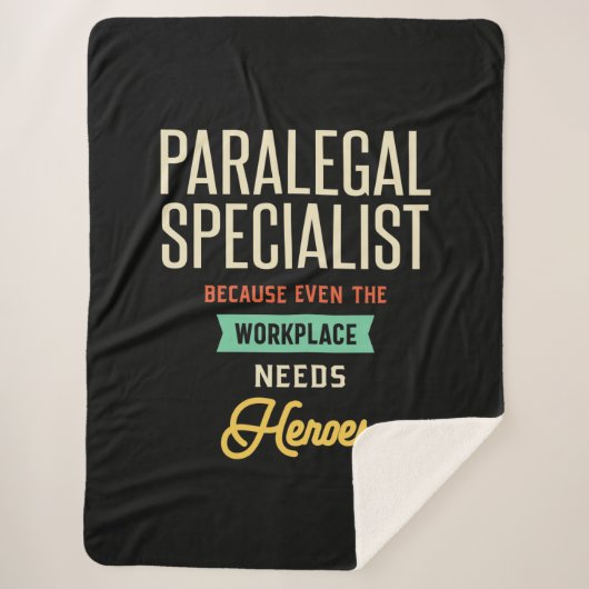 Paralegal Specialist Sherpa Deken (Voorkant)