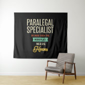 Paralegal Specialist Wandkleed (In Situ (horizontaal))