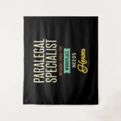 Paralegal Specialist Wandkleed (Voorkant)