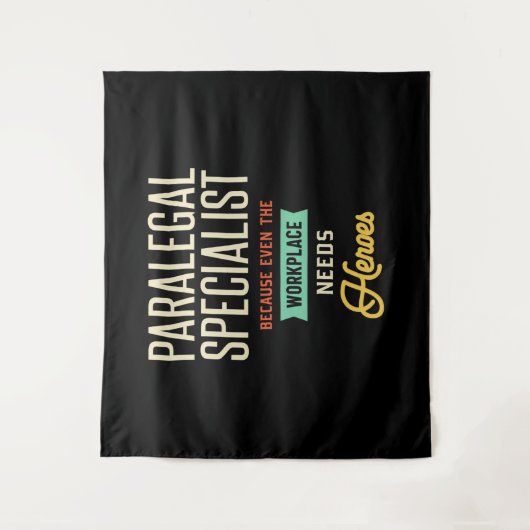 Paralegal Specialist Wandkleed (Voorkant)