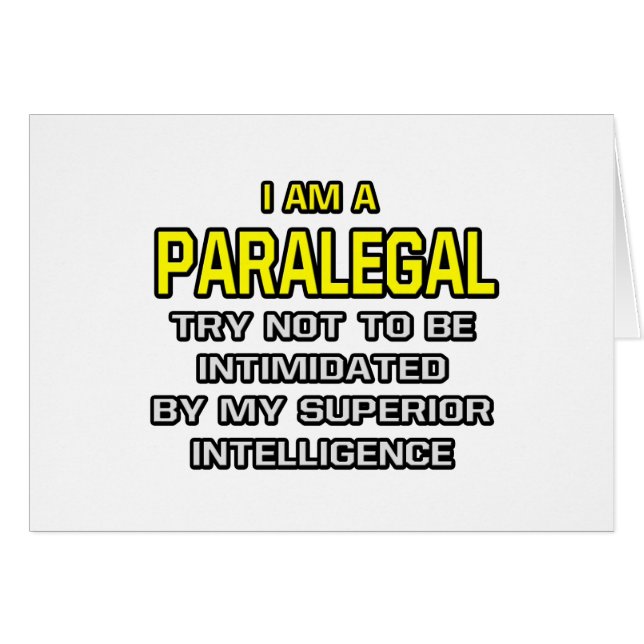 Paralegal...Superieure intelligentie (Voorkant Horizontaal)
