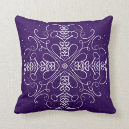 Paralegal - Taakloopbaan Snowflake Word Art Kussen