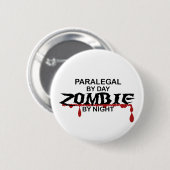 Paralegal Zombie Ronde Button 5,7 Cm (Voorkant /achterkant)