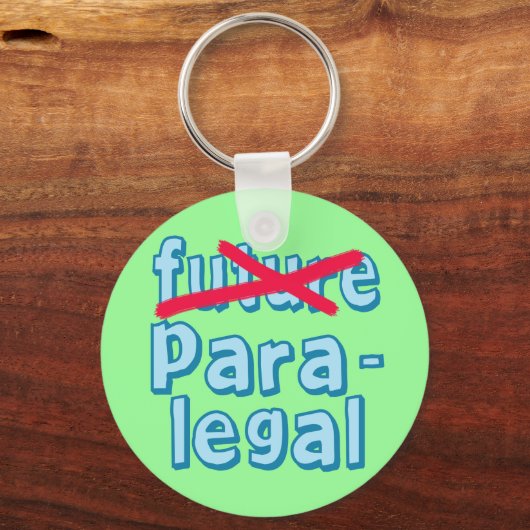 Paralegale Afstuderen Sleutelhanger (Voorkant)