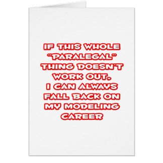 Paralegale Humor ... Modelleraar