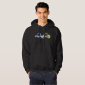 Paralle8 Mannen Gamer Hoodie (Voorkant volledig)