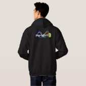 Parallel8 Gaming Draag T-Shirt Hoodies (Achterkant volledig)