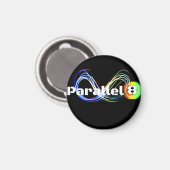 Parallel8-magneet Magneet (Voorkant / Achterkant)