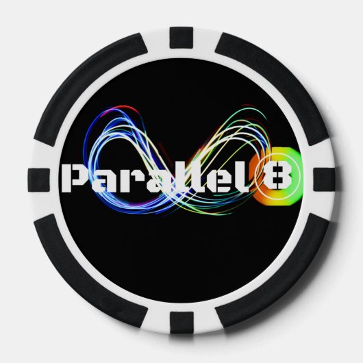 Parallel8 Poker Chip (Voorkant)