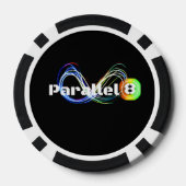 Parallel8 Poker Chip (Achterkant)