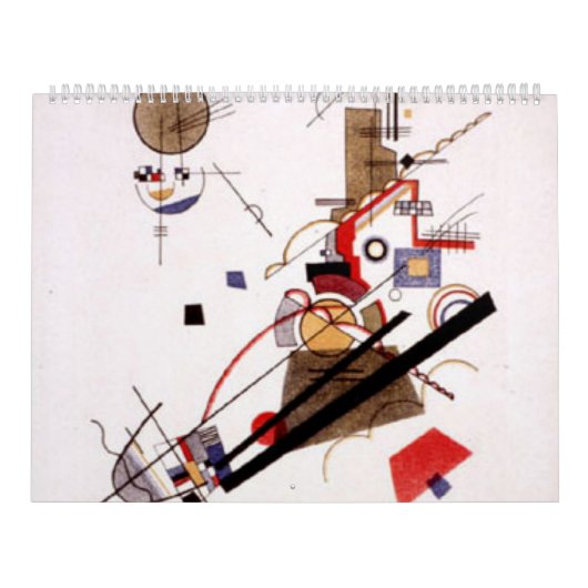 Parallel Diagonals Wassily Kandinsky Kalender (Hoes)