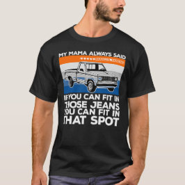 Parallel parkeren humoristisch citaat t-shirt