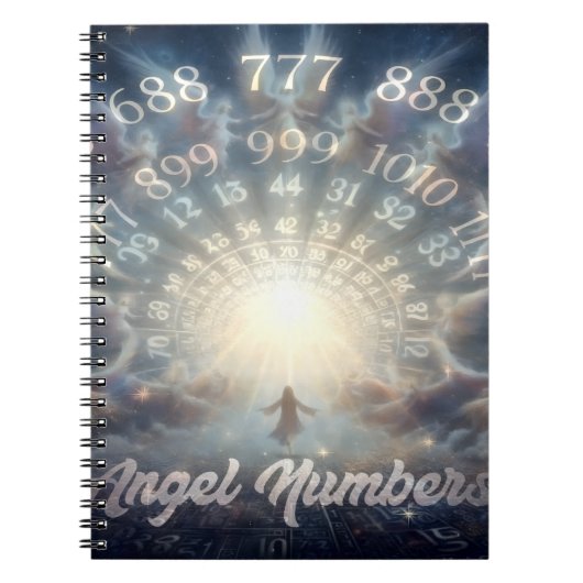Parallel Realms Angel Numbers Notitieboek (Voorkant)
