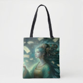 Parallel Realms Godin Tarot kaart Totebag Tote Bag (Voorkant)