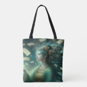 Parallel Realms Godin Tarot kaart Totebag Tote Bag (Achterkant)