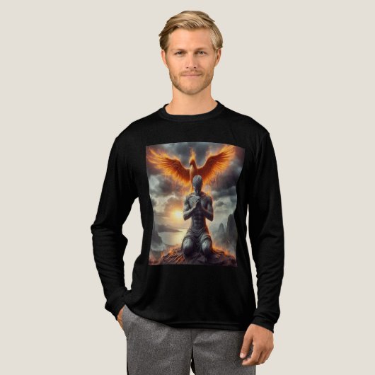 Parallel Realms Mannen Pheonix t shirt (Voorkant)
