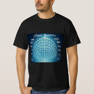 Parallel Realms Mannen t shirt. Engelennummers T-shirt