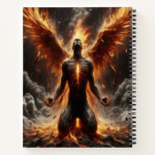 Parallel Realms Phoenix Rising Notitieboek (Achterkant)