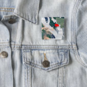 Parallel Univers badge Vierkante Button 5,1 Cm (In situ)