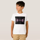 Parallelle Abstracte fractaalkunst aan de Universi T-shirt (Voorkant volledig)