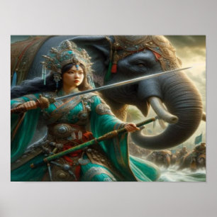 Parallelle rijken Kracht van Jade Poster