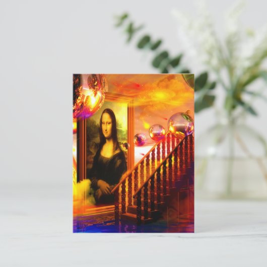 Parallelle universum briefkaart (Staand voorkant)