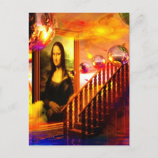 Parallelle universum briefkaart (Voorkant)