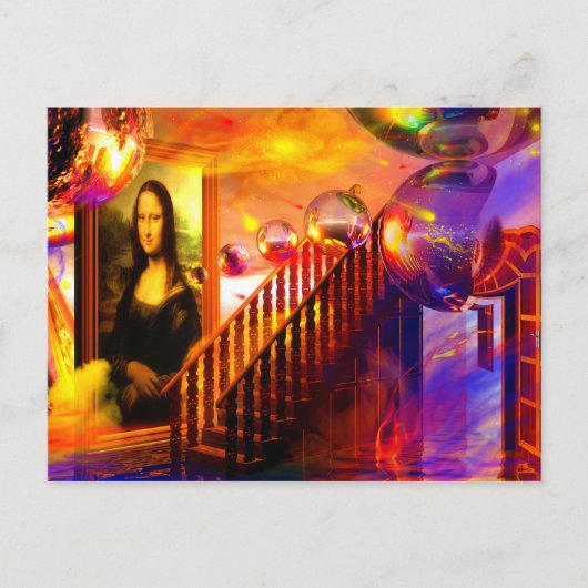 Parallelle universum briefkaart (Voorkant)