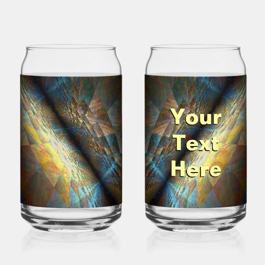 Parallelle vlakken blikvorm glas (Voorkant)