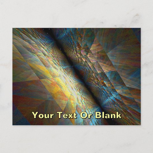 Parallelle vlakken briefkaart (Voorkant)