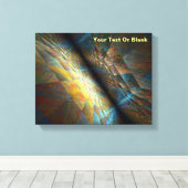 Parallelle vlakken canvas afdruk (Insitu (Houten vloer))