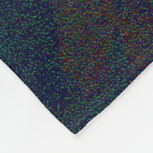 Parallelle vlakken fleece deken (Hoek)