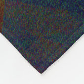 Parallelle vlakken fleece deken (Hoek)