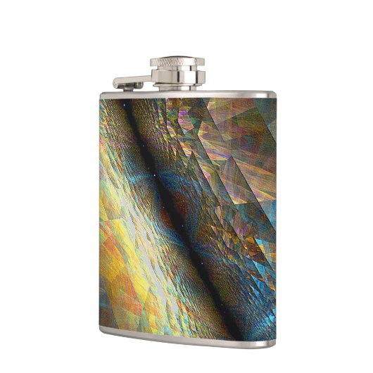 Parallelle vlakken heupfles (Links)