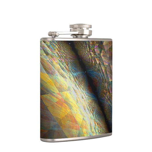 Parallelle vlakken heupfles (Rechts)