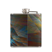 Parallelle vlakken heupfles (Achterkant)