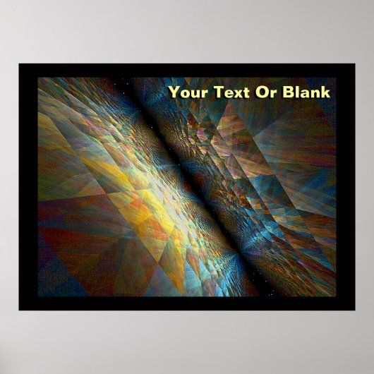 Parallelle vlakken poster (Voorkant)