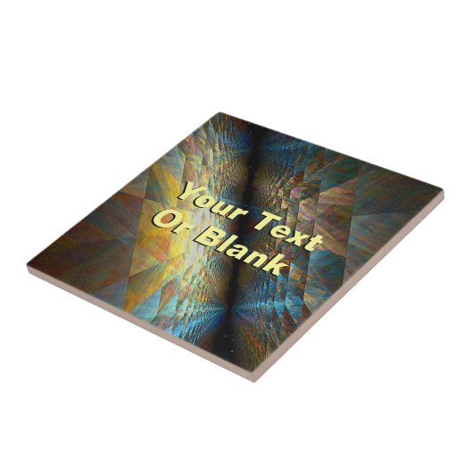 Parallelle vlakken tegeltje (Zijkant)