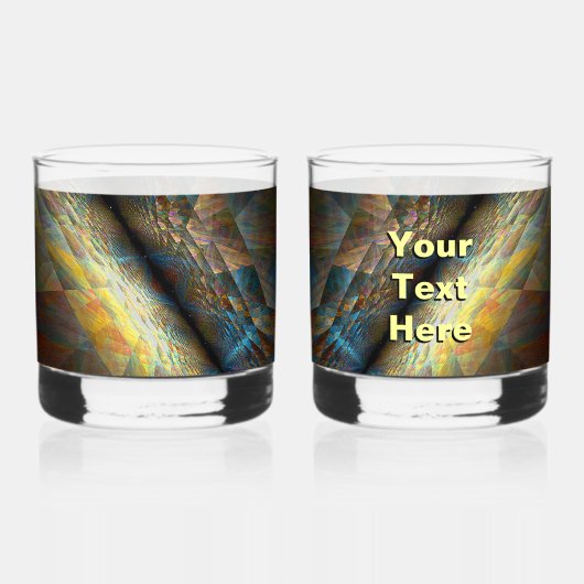 Parallelle vlakken whisky glas (Voorkant)