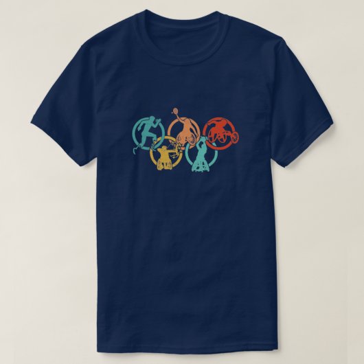 Paralympisch Athlete Sport Game Paralympic 1 T-shirt (Design voorkant)