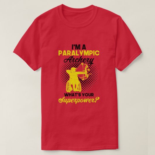 Paralympisch atleet Sport Game II A Paralympisch T-shirt (Design voorkant)