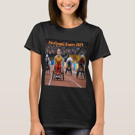 Paralympische Spelen 2024 T-shirt (Voorkant)