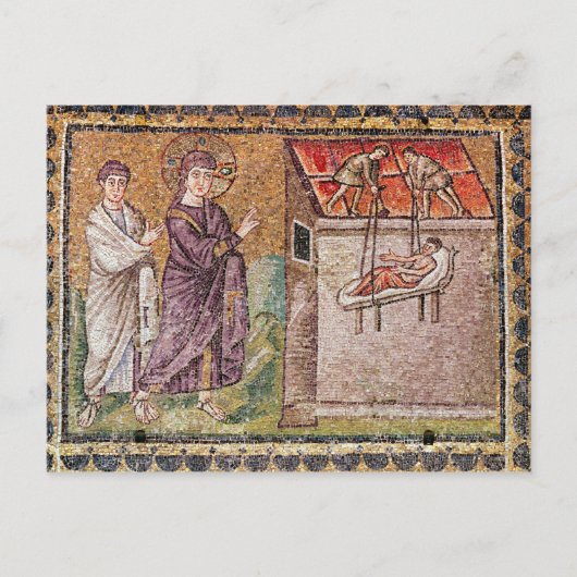 Paralytic of Capharnaum Briefkaart (Voorkant)