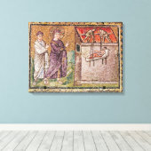 Paralytic of Capharnaum Canvas Afdruk (Insitu (Houten vloer))