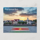 Paramaribo - Suriname Briefkaart (Voorkant)