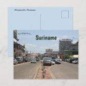 Paramaribo Suriname Briefkaart (Voorkant / Achterkant)