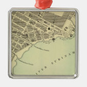 Paramaribo Suriname Metalen Ornament (Voorkant)