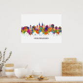 Paramaribo Suriname Skyline Poster (Keuken)