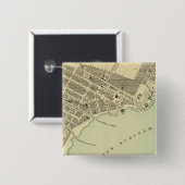 Paramaribo Suriname Vierkante Button 5,1 Cm (Voorkant /achterkant)