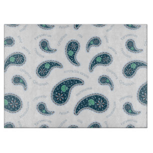 Paramecia Paisley Protozoa Biologie Wetenschap Snijplank